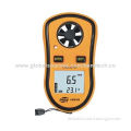 Digital Anemometer, 0-30ms Air Velocity, -10-45°C Air Temperature, Small/Light/Easy to Operate